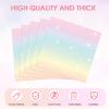 40pcs Rainbow Birthday Decorations Disposable Rainbow Napkins for Spring Summer Theme Party Wedding Afternoon Tea Girls Birthday Baby Shower Party Decorations 6.56.5 Inches view 4