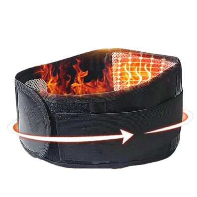 Self Heating Back Brace for Men Women Double Compression Elastic Band Pain Relief Lumbar Brace Back Support Belt Magnetic Therapy Waist Support Belt