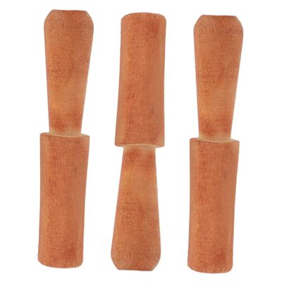 Holibanna Tibetan Singing Bowl Mallets 3pcs Wooden Rods for Meditation and Sound Healing Accessories for Yoga and Mindfulness Practices