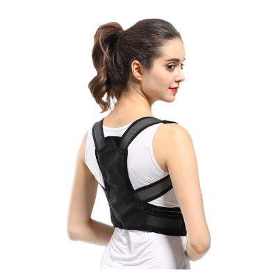 Shoulder Back Brace Support Belt Adjustable Corrector Lumbar Support Straight Corrector for Kids Adult