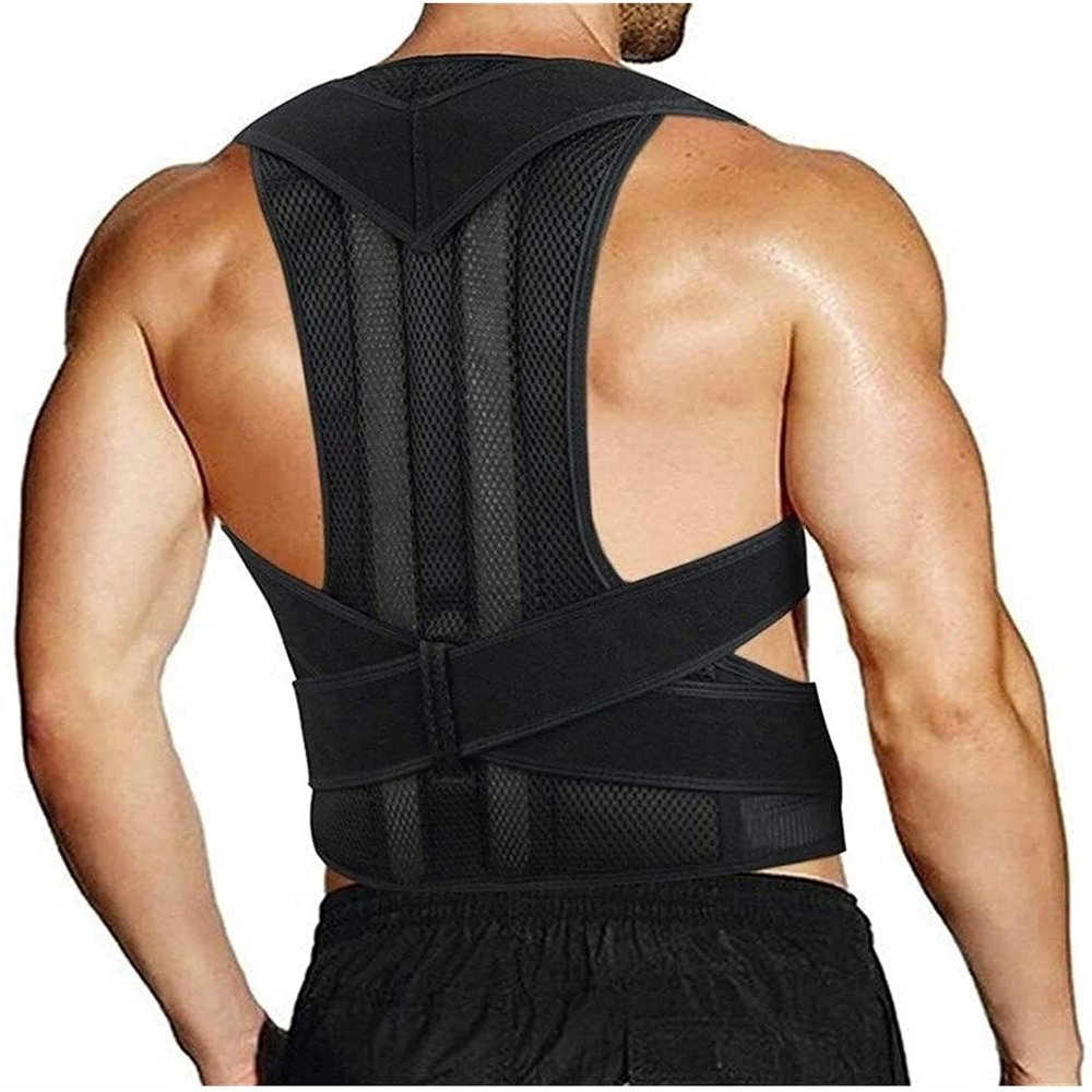 Corrector Breathable Back Support Shoulder Men Women Lumbar Brace Corset Back Belt for Relief Teenager Hunchback,Poor, Kyphosis Back
