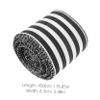 Healifty Farmhouse Theme Wired Edge Ribbon Black and Packaging Ribbon for Crafts Present Wrapping Home Decor Wide Yards view 2