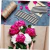 Healifty Farmhouse Theme Wired Edge Ribbon Black and Packaging Ribbon for Crafts Present Wrapping Home Decor Wide Yards view 4