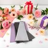 100 Pcs Clear Flower Bouquet Sleeves, Transparent Cellophane Bags for Valentine's Day Gifts, Wedding Floral Packaging, Rose Protectors, Food-Grade Plastic Wrap, Bulk Party Decorations (6x10in) view 3