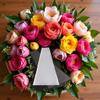 100 Pcs Clear Flower Bouquet Sleeves, Transparent Cellophane Bags for Valentine's Day Gifts, Wedding Floral Packaging, Rose Protectors, Food-Grade Plastic Wrap, Bulk Party Decorations (6x10in) view 4
