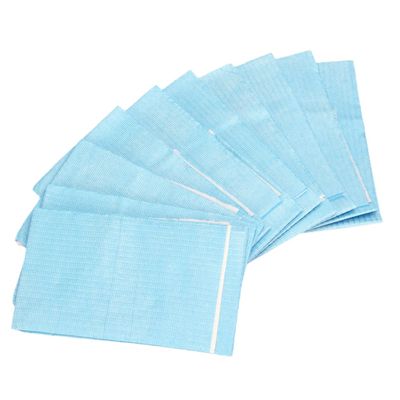LAPYAPPE Disposable Adult Dining Bibs 10 Pack Paper Clothes Protectors