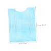 LAPYAPPE Disposable Adult Dining Bibs 10 Pack Paper Clothes Protectors view 2