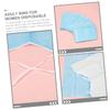 LAPYAPPE Disposable Adult Dining Bibs 10 Pack Paper Clothes Protectors view 3
