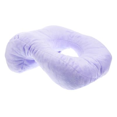 Cabilock Memory Foam Pillow for Back Pain Couch Desk Nap Pillow Ergonomic Design Random Color