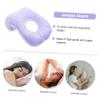 Cabilock Memory Foam Pillow for Back Pain Couch Desk Nap Pillow Ergonomic Design Random Color view 3