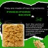 Original Smoked Fried Pork Rinds, 16oz Resealable Tub Premium Chicharrones Zero Carbs High Protein Crunchy Crackling Snacks Keto Paleo Friendly Party Food Guacamole Gourmet Snack Savory Treat view 3