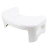 PartyKindom Toilet Foot Stool Adjustable Bathroom Step Stool for Adults Non-Slip Plastic Footstool Suitable for Squatting and Comfort for Home Use view 1