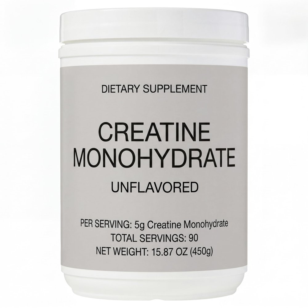 Healthy Surplus Creatine Monohydrate - 15.87 Oz (450g)