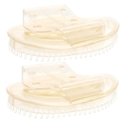 PLAFOPE 2Pcs Portable Body Massage Brush for Neck and Muscle Relaxation