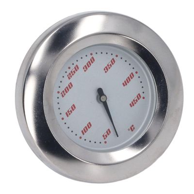 Grill Thermometer, 50 to 450 BBQ Grill Smoker Thermometer with 3 Inch Large Dial, Stainless Steel Kitchen Temp for Meat Cooking