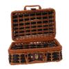 Abaodam Suitcase Shaped Storage Box and Lightweight Tote for Weddings Parties and Home Organization for and Festival Celebrations view 1