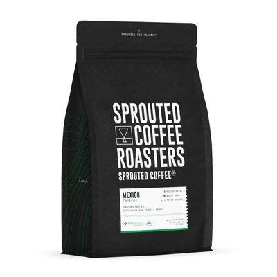 SPROUTED COFFEE - Mexico (organically sourced, washed, sprouted & roasted)