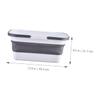 KOCKSHION Foldable Portable Bucket for Washing Mop Large Capacity Handheld Collapsible Laundry Basket Multi-Functional Storage for Home and Travel 1 Piece view 2