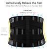 Breathable Back Brace Double Pull Lumbar Support Men Women Waist Orthopedic Corset Spine Decompression Waist Trainer for Stabilizing The Lumbar Vertebrae During Sports and Work view 3