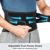 Breathable Back Brace Double Pull Lumbar Support Men Women Waist Orthopedic Corset Spine Decompression Waist Trainer for Stabilizing The Lumbar Vertebrae During Sports and Work view 4