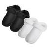 COLLBATH 2pairs Snug Velvet Shoe Covers Fuzzy Inserts for Women Winter Boot Liners view 1