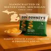 Downey's Kettle-Cooked Potato Chips, Handcrafted Snack, Small-Batch, Light and Crispy, Gluten-Free, Made in Michigan, Original Flavor, No Salt Added, 8oz, 3-Pack view 2