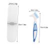 IWOWHERO 2sets Travel Toothbrush Holder Set Denture Toothbrush Pack Double Sided Brush Braces Cleaner Portable Brush for Denture Cleaning for Home Travel and Oral Care view 2