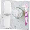 IWOWHERO 2sets Travel Toothbrush Holder Set Denture Toothbrush Pack Double Sided Brush Braces Cleaner Portable Brush for Denture Cleaning for Home Travel and Oral Care view 4