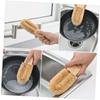 SHERCHPRY U-Shaped Natural Coconut Fiber Pot Brush Professional Kitchen Dish Brush for Non-Stick Cleaning for Household Use view 4