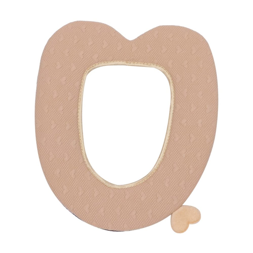 Holibanna Elegant Simple Design Toilet Seat Cover Warm Washable Seat Pads for Bathroom Soft Comfortable