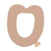 Holibanna Elegant Simple Design Toilet Seat Cover Warm Washable Seat Pads for Bathroom Soft Comfortable view 1