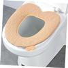 Holibanna Elegant Simple Design Toilet Seat Cover Warm Washable Seat Pads for Bathroom Soft Comfortable view 3