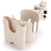 Accmor 2-in-1 Bike Cup Holder with Phone Holder, Bike Water Bottle Holders, Universal Drinks Holder for Bicycles, Motorcycles, Scooters view 2