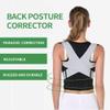 Adjustable Back Corrector for Women and Men Breathable Back Support Brace Concealed Back Straightener Provide Neck Shoulders and Upper Back Pain Relief view 2