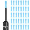 Replacement Tips Compatible with Suear,40PCS Blue Replacement Tips Only Compatible with Suear for Wet and Dry Ear Wax Cleaning view 1