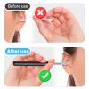 Replacement Tips Compatible with Suear,40PCS Blue Replacement Tips Only Compatible with Suear for Wet and Dry Ear Wax Cleaning view 2
