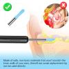 Replacement Tips Compatible with Suear,40PCS Blue Replacement Tips Only Compatible with Suear for Wet and Dry Ear Wax Cleaning view 4