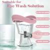 3Pack Eye Wash Cup, Portable Eye Washer Cleaner Kit Silicone Air Pressure Eye Cleaning Cup Eye Care Eye Rinse for Soothing Tired Eyes Effective Relief Tired Eyes Cleaning Eye Dust Makeup Irritants view 2