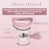 3Pack Eye Wash Cup, Portable Eye Washer Cleaner Kit Silicone Air Pressure Eye Cleaning Cup Eye Care Eye Rinse for Soothing Tired Eyes Effective Relief Tired Eyes Cleaning Eye Dust Makeup Irritants view 4