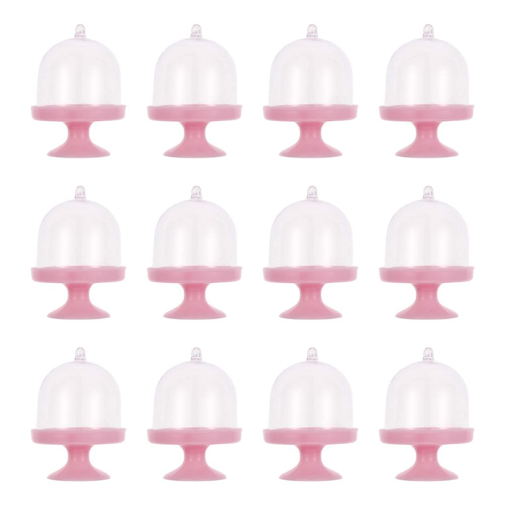 Holibanna 12Pcs Candy Boxes for Shower Party Stylish Cake Favor Containers Environmentally Friendly Snack Wrapping Cases for Cookies Sweets Treats