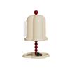 SJDPZ69KJ Tissue Holder Vintage Tissue Paper Box Holder, Household Tissue Cover Box with Underside Trinket Tray Coffee Table Roll Paper Box Tissue Box(White) view 1