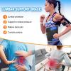 S-6XL Lower Back Braces Men Waist Support Belt Corrector Women Lumbar Protection Band Spine Decompression Belt Pain Relief for Herniated Disc view 2