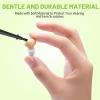 10 Pieces Hearing Aid Cleaning Brush, Small and Portable, with Wax Loop for Hearing Aid Maintenance and Clean (Black) view 4