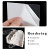 5'' x 5'' Dental Orthodontic Splint Retainer Vacuum Forming Sheet Soft/Hard Plastic 0.8/1.0/1.5/2.0mm Dentistry Thermoforming Material (Soft Film 1.5 15Pcs) view 4