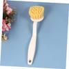 1pc Long Handle Pot Scrubber Brush Dish Cleaner Bristles for Kitchen Cleaning Style view 2
