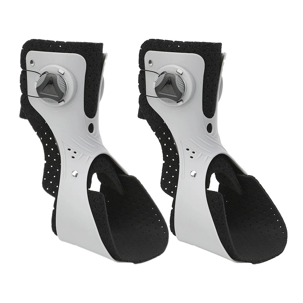 SFKLYU AFO Drop Foot Brace Orthosis, 1 Pair Lightweight Foot Drop Brace, Drop Foot Brace Stabilizer for Hemiplegia Stroke Varus Foot Improve Walking Gait,A1,L