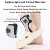 SFKLYU AFO Drop Foot Brace Orthosis, 1 Pair Lightweight Foot Drop Brace, Drop Foot Brace Stabilizer for Hemiplegia Stroke Varus Foot Improve Walking Gait,A1,L view 3
