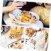 CALLARON 1Set Cone Shaped Clear Cellophane Candy Bags Ties for Candy Packing Party Favors and present Wrapping for Easy Sealing view 2