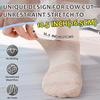 Bulinlulu Diabetic Socks for Men Women,6 Pairs Low Cut Non Binding Diabetic Socks,Bamboo Seamless Socks for Men Size 10-13 13-15(Dark Brown Stripe-Large) view 2