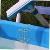 Holibanna Punch Free Wall Mount Hand Hanging Basket Bottle Bracket Stainless Steel Pump Bottle Storage Rack for Bathroom and Container Holder Hooks view 2